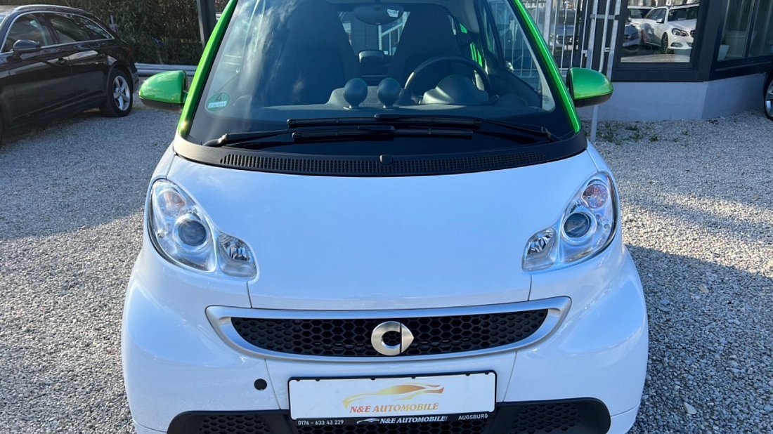 Smart Electric Drive fortwo coupe (2012-2016) front fascia, grille, headlights, bumper, exterior