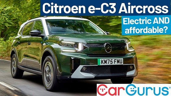 Video: Citroen e-C3 Aircross review: At last! A roomy AND affordable electric crossover