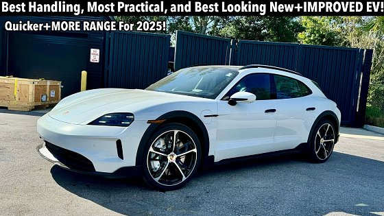 Video: 2025 Porsche Taycan 4S Cross Tourismo: TEST DRIVE+FULL REVIEW