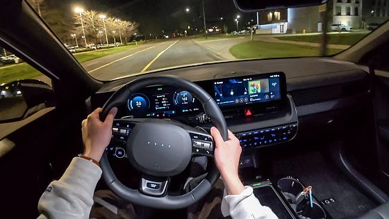 Video: 2025 Hyundai Ioniq 5 XRT - POV Night Drive (Binaural Audio)