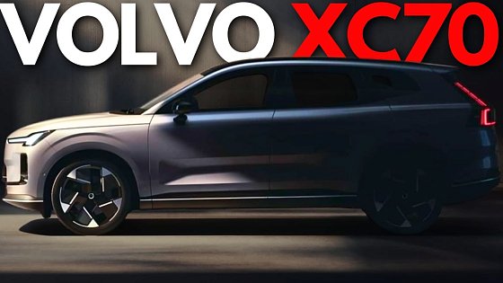 Video: Volvo XC70 is Back! Explore the High-Tech Plug-In SUV with 124 Miles of Electric Range!