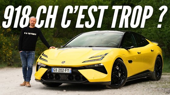 Video: Lotus Emeya R - FINI LE ROMANTISME !