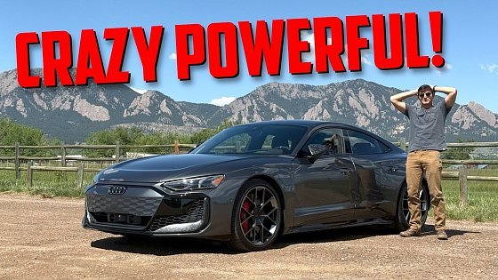 Video: Here’s Why Driving the 2026 Audi RS e-tron GT Is Shocking and Chaotic!