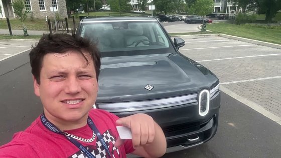 Video: I got to check out and drive a Rivian R1S Dual Adventure Performance Max package today #rivianr1s