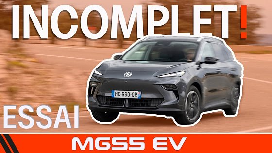 Video: Essai MGS5 EV : Incomplet !
