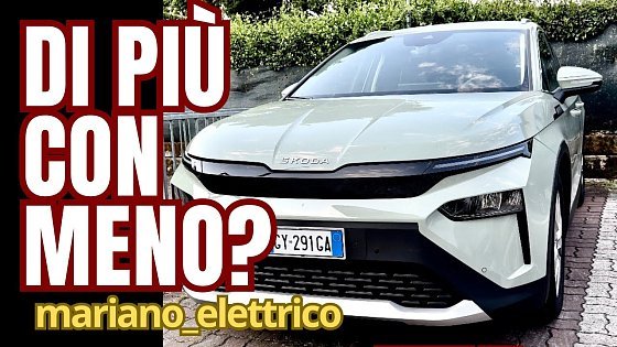 Video: Skoda ELROQ 85 - PIÙ POTENTE, batteria PIÙ GRANDE e CONSUMA MENO?! ?? la prova in AUTOSTRADA
