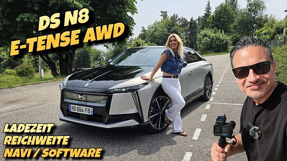 Video: Viel Auto fürs Geld! DS N8 AWD E-Tense erste Fahrt & Ladetest. #ev #cars