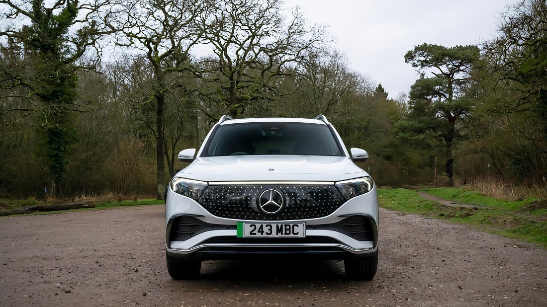 Mercedes EQB 300 4MATIC (2023-…) front fascia, grille, headlights, bumper, exterior