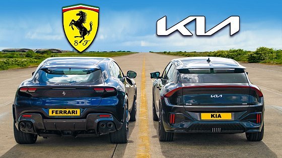 Video: Can I beat a V12 Ferrari in a Kia?