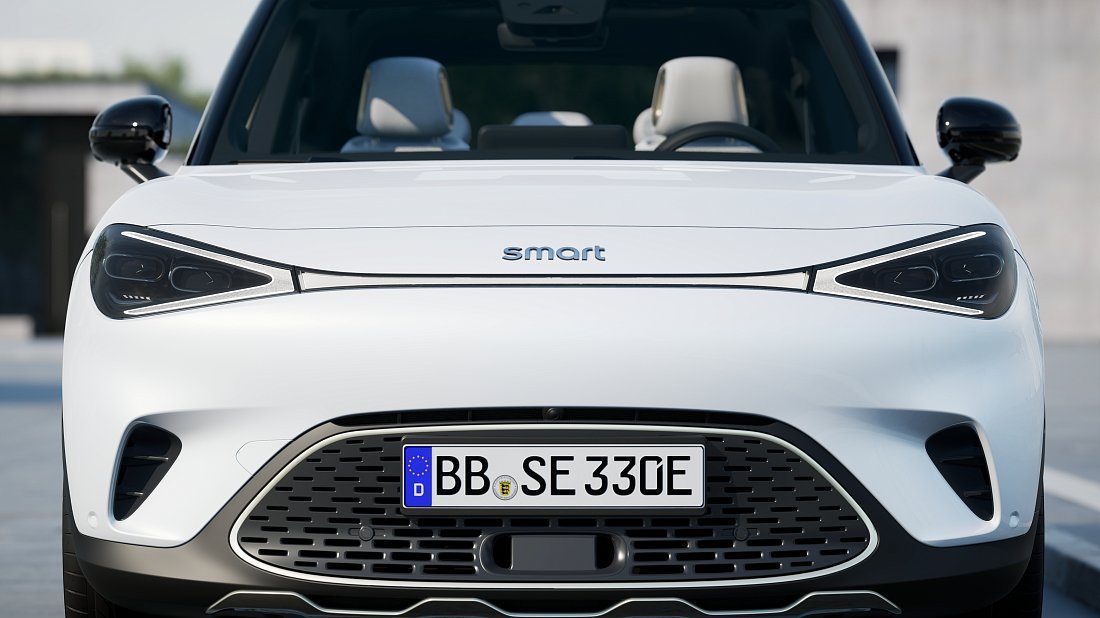 Smart #1 Pro+ (2023-…) front fascia, grille, headlights, bumper, exterior