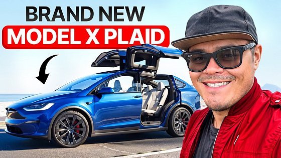 Video: BRAND NEW TESLA Model X Plaid First LOOK