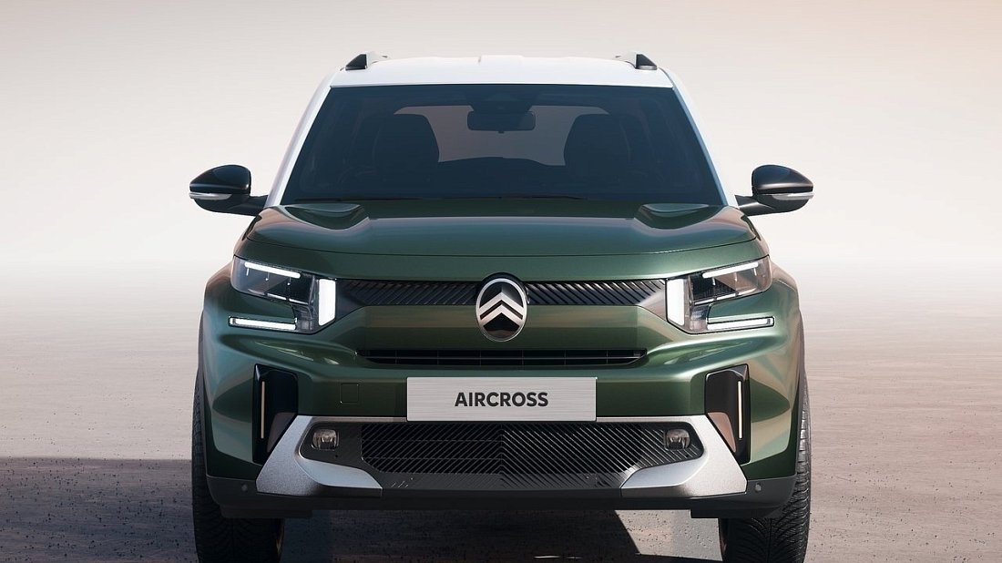Citroën e-C3 Aircross (2024-…) front fascia, grille, headlights, bumper, exterior