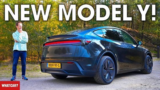 Video: NEW Tesla Model Y REVIEW! – we drive this updated electric SUV | What Car?