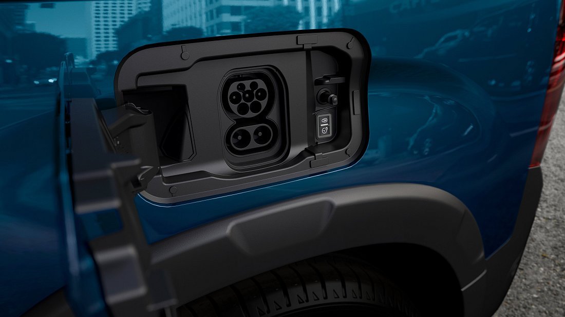 Peugeot e-Rifter Standard 50 kWh (2021-2024) charge port Europe, charging, inlet, plug, connector