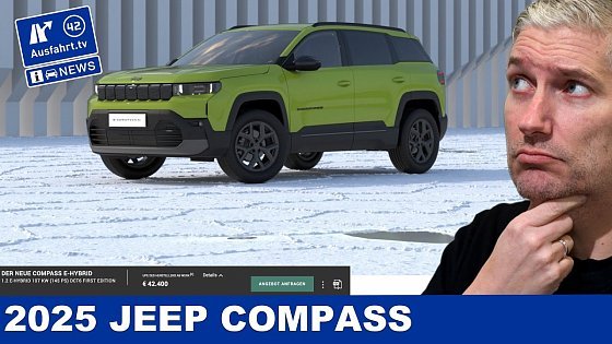 Video: 2025 Jeep Compass First Edition im Konfigurator Check | Was kostet der im Leasing?