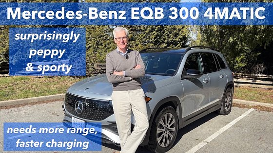 Video: Mercedes EQB 300: behind the EV curve