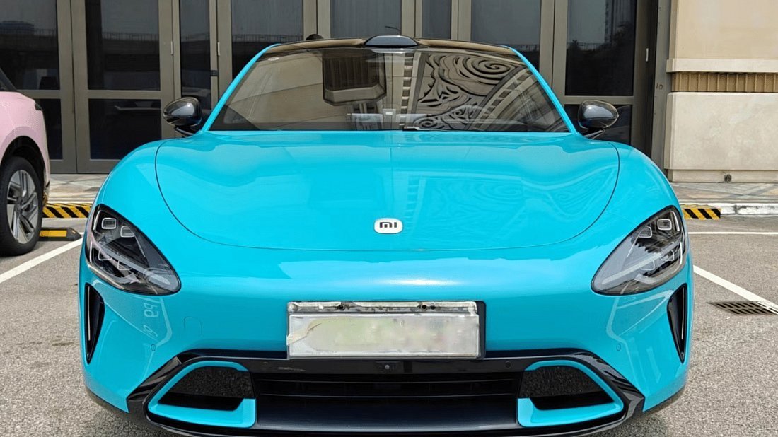 Xiaomi SU7 (2024-...) front fascia, grille, headlights, bumper, exterior