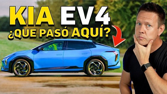 Video: KIA EV4 Fastback: PRUEBA completa del Eléctrico más Atrevido.