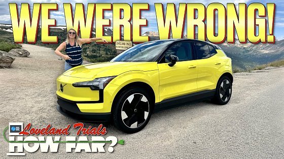 Video: We Didn't Think the Tiny Volvo EX30 Would Do THIS on the Loveland Trials Range Test!