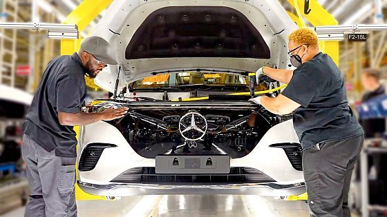 Video: Mercedes-Benz EQS SUV Production Line
