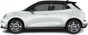 Side view photo of GWM ORA 03 63 kWh (2023-…) on transparent background