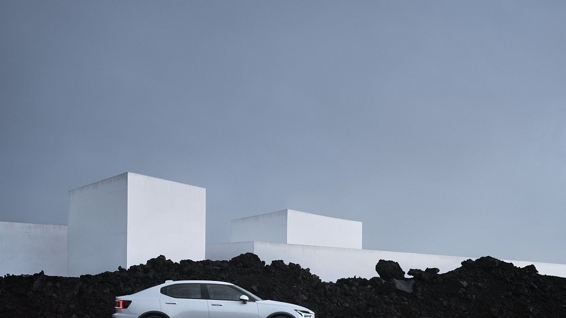 Polestar 2 Standard Range Single Motor (2022-2023) side profile, silhouette, doors, wheels, exterior