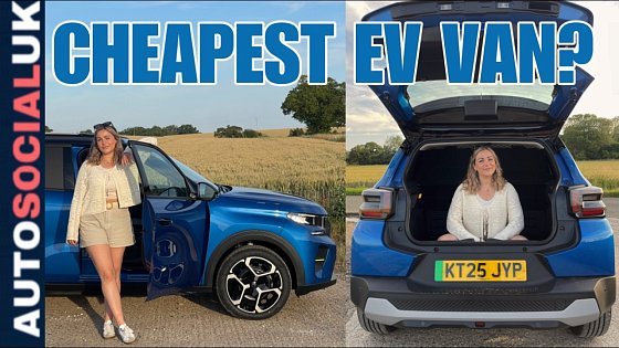 Video: The UK’s Cheapest Electric Van? Citroën ë-C3 Review | Van vs Car Comparison
