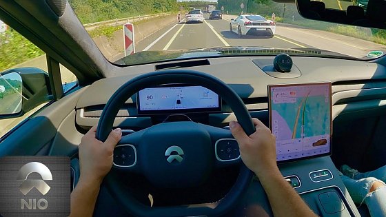 Video: NIO EL8 BIG Luxury SUV | Top Speed | Autobahn | Launch Control