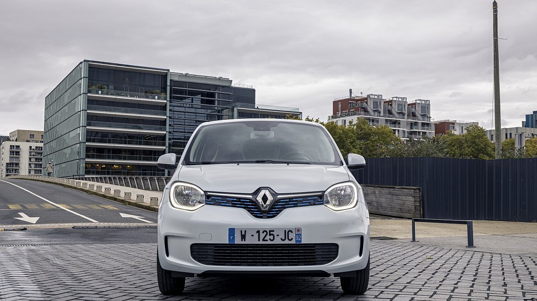 Renault Twingo Z.E. (2020-2024) front fascia, grille, headlights, bumper, exterior