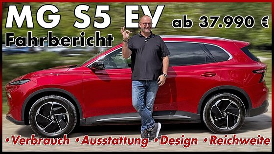 Video: MGS5 EV - Wie gut ist das elektrische SUV ab 37.990 € wirklich? Probefahrt Test Review Deutsch 2025