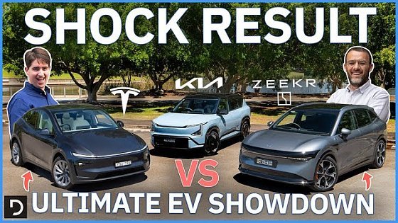 Video: Zeekr 7X v Tesla Model Y v Kia EV5 2026 Comparison | New Electric SUVs Tested in Australia
