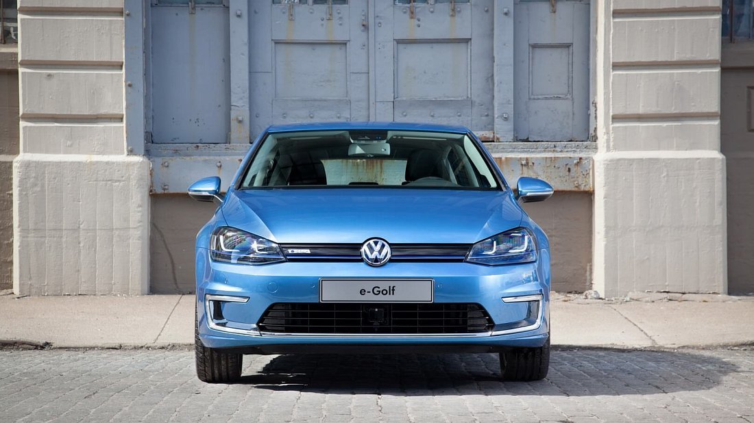 Volkswagen e-Golf 24.2 kWh (2014-2016) front fascia, grille, headlights, bumper, exterior