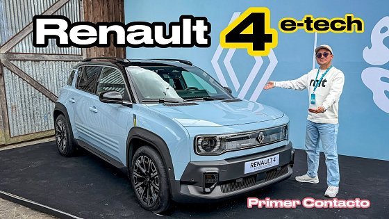Video: ⚡️Renault 4 e-tech - ?El “amigo fiel” vuelve a Colombia ? - Primer Contacto 
