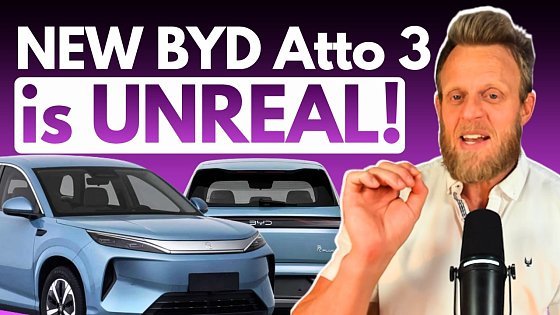 Video: BYD Atto 3 Officially Revealed with 1000kw Charging and BLADE Battery 2.0