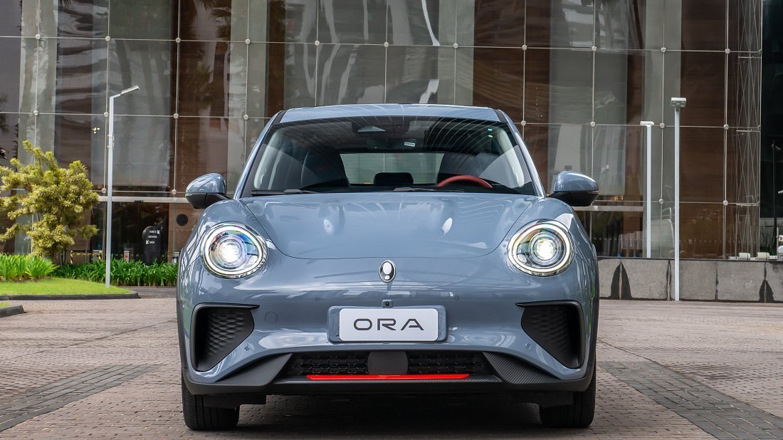 GWM ORA 03 GT (2023-…) front fascia photo, grille, headlights, bumper, exterior