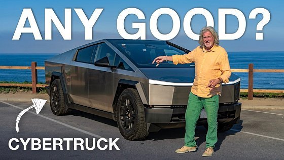 Video: James May finally drives the Tesla Cybertruck