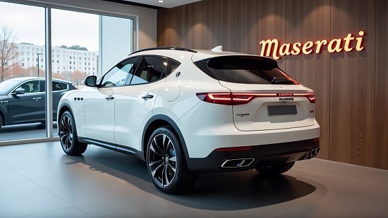 Video: 2025 Maserati Levante Folgore – Maserati’s First Electric SUV is a Game Changer!