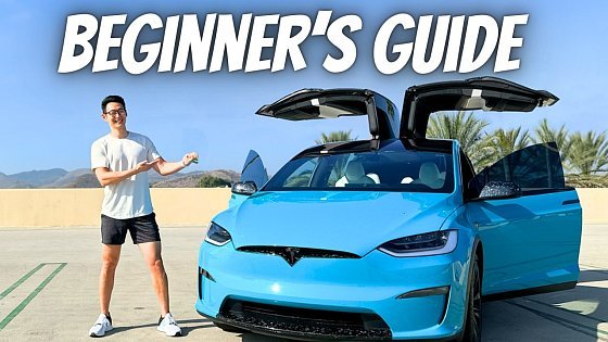 Video: How to Drive a TESLA Model X (Beginners GUIDE and Settings Tips!)