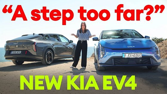 Video: Kia EV4 FIRST DRIVE: design perfection or a rear-lly bad move?