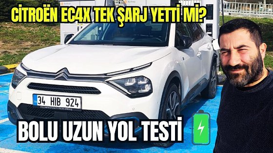 Video: Citroen e-C4 X ile Bolu’ya Uzun Yol! Şarj Yeter Mi? Konfor Nasıl? ?⚡️