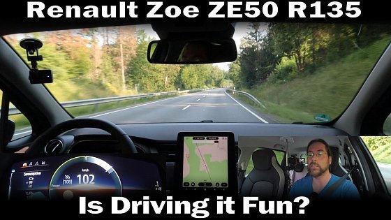 Video: Renault Zoe ZE50 R135 - Is Driving it FUN?