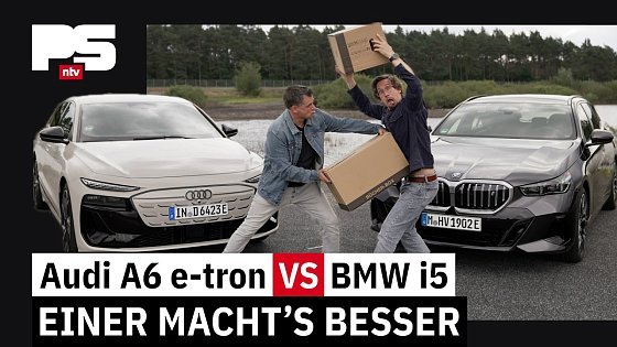 Video: Audi A6 e-tron gegen BMW i5 Touring - Kombi(nation) unter Strom | PS Automagazin
