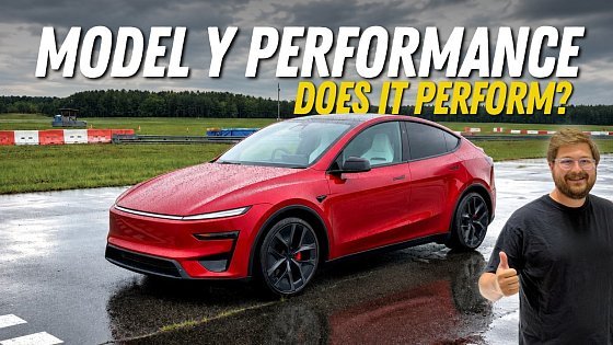 Video: 2026 Tesla Model Y Performance, Performance Review