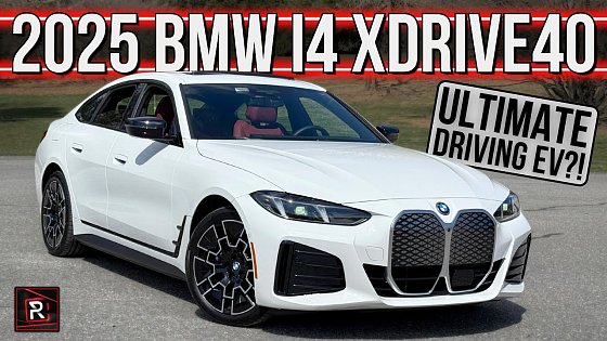 Video: The 2025 BMW i4 xDrive40 Is The Ultimate Driving Sedan When You Want An Electric 3-Series