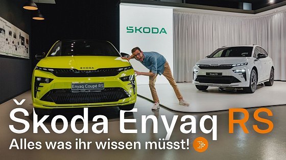 Video: 340 PS in einem ŠKODA? Das Enyaq RS Facelift direkt aus dem Studio! | AVEMO