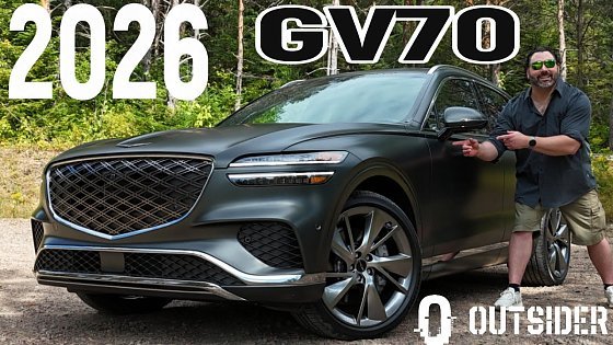 Video: Do You REALLY Need the V6? | 2026 Genesis GV70 2.5T Review
