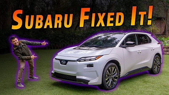 Video: 2026 Subaru Solterra Revealed! | Subaru's Almost-New EV Is A Solid Second Attempt