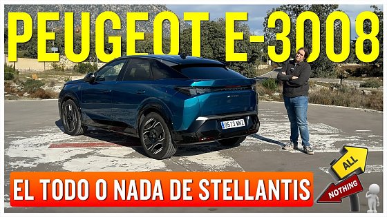 Video: Peugeot E-3008 | ¡Este coche puede HUNDIR (o AUPAR) a Stellantis! | Primer contacto con STLA-Medium