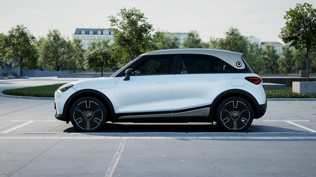Smart #1 Pro+ (2023-…) side profile, silhouette, doors, wheels, exterior