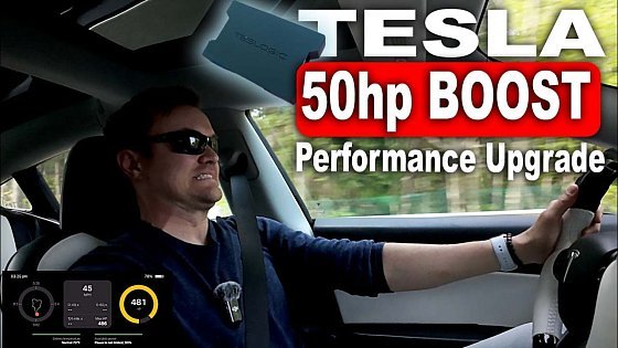 Video: Increase Your Tesla Horse Power By 50hp - 150hp With This Upgrade